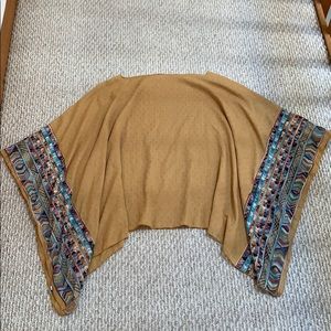 Three Bird Nest poncho